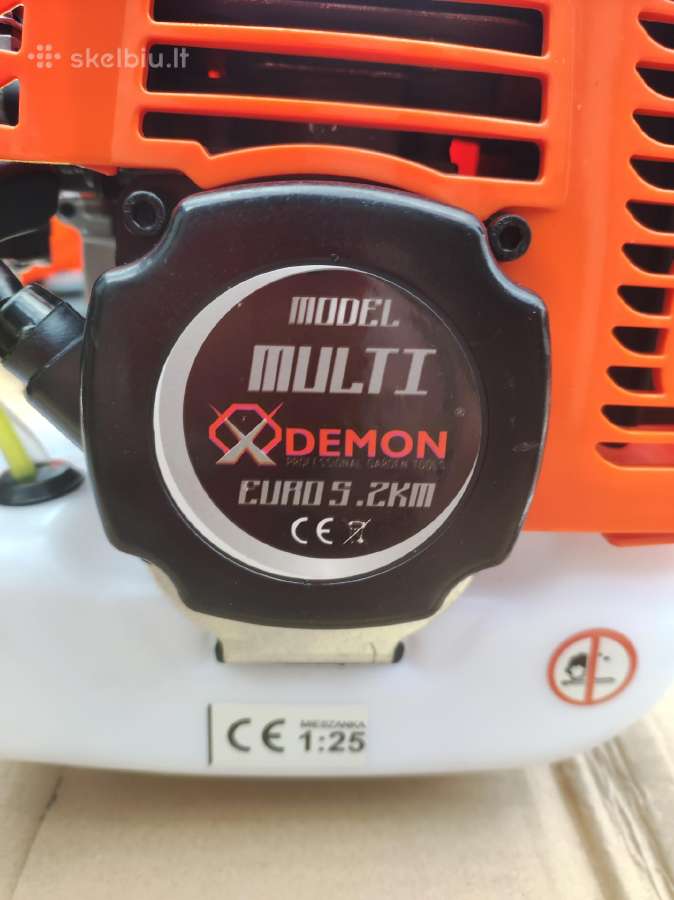 Trimeriai Demon ir Boxer 4in1žolepjovė vejapjovė - nuotraukos Nr. 10