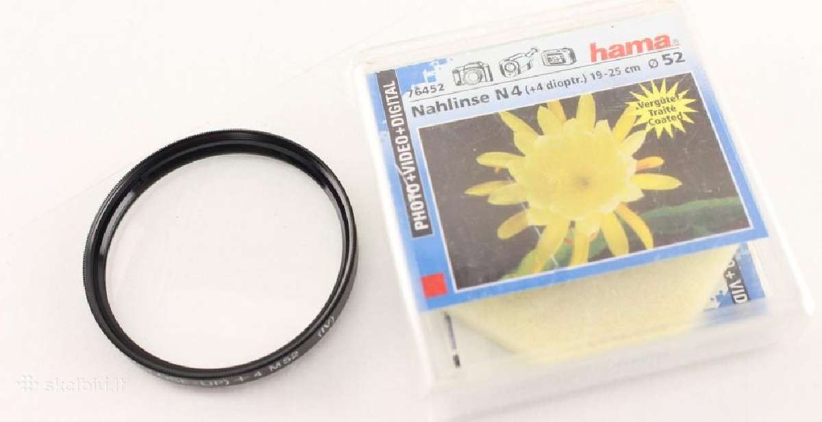 Hama Close-up filter +4, 52 mm