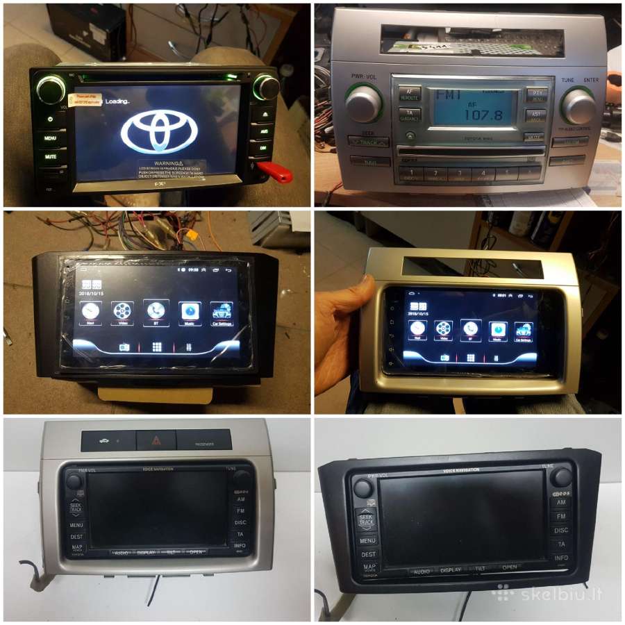 Parduodu toyota grotuvus ir multimedijas - nuotraukos Nr. 2