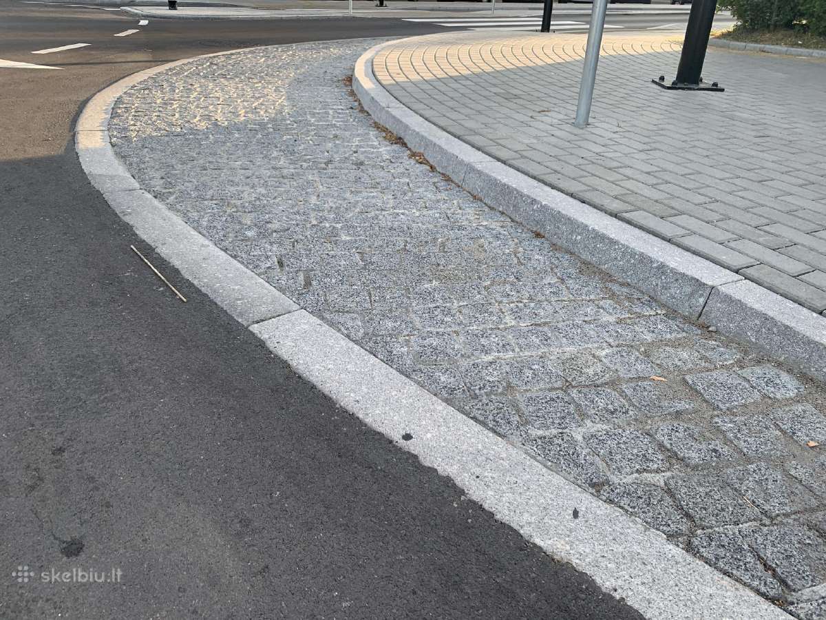 Įvairių išmatavimų granitiniai bordiūrai - nuotraukos Nr. 14