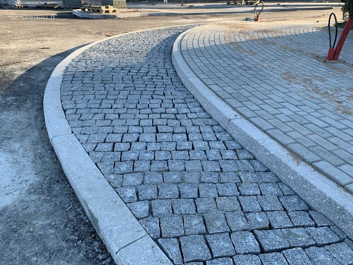 Įvairių išmatavimų granitiniai bordiūrai - nuotraukos Nr. 15