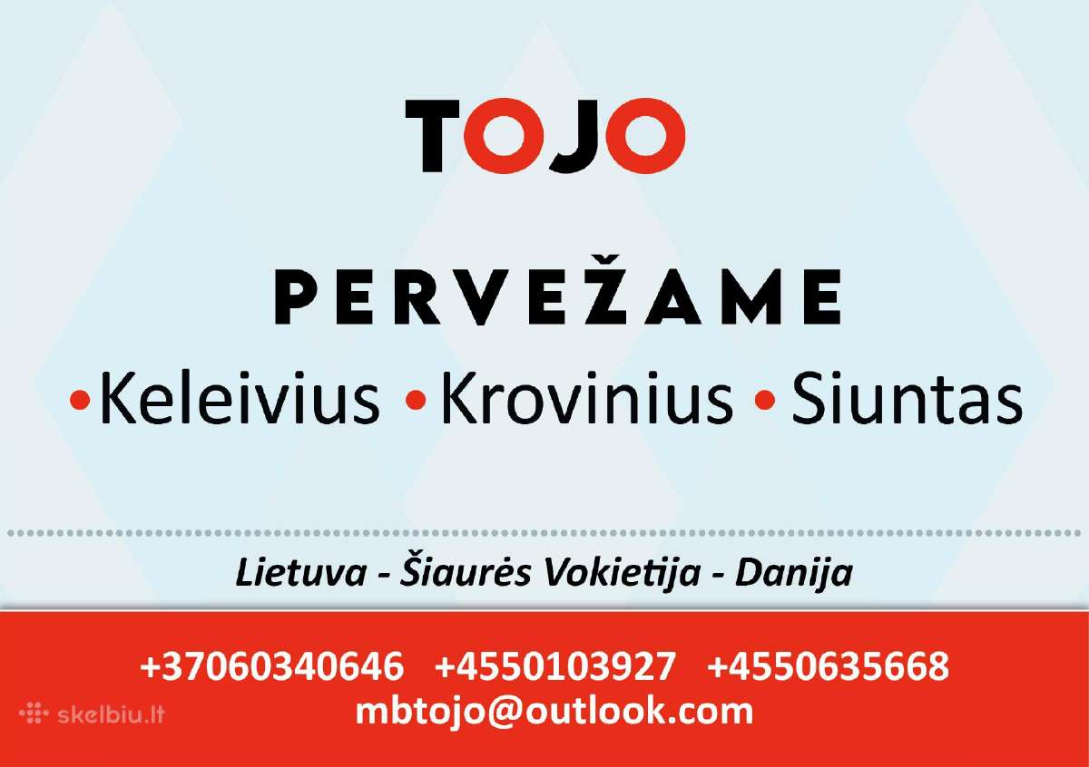 Lietuva - Danija - Lietuva. Kroviniai, siuntos. - nuotraukos Nr. 12