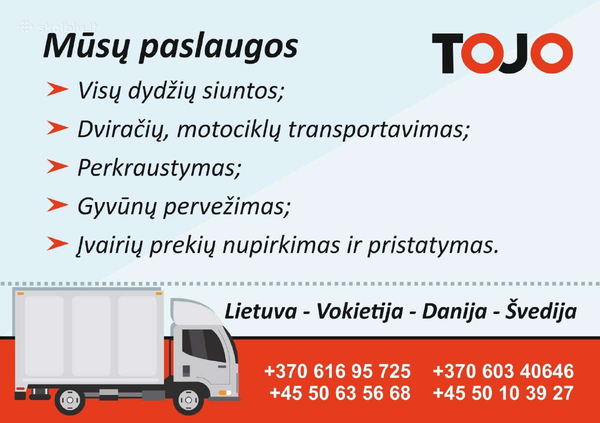 Lietuva - Danija - Lietuva. Kroviniai, siuntos. - nuotraukos Nr. 10