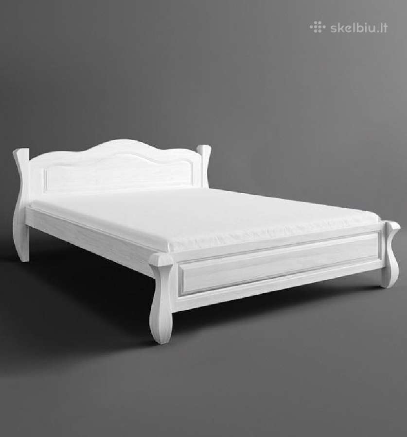 Lova Antika Xs 180x200 Natūralus medžio masyvas - nuotraukos Nr. 2