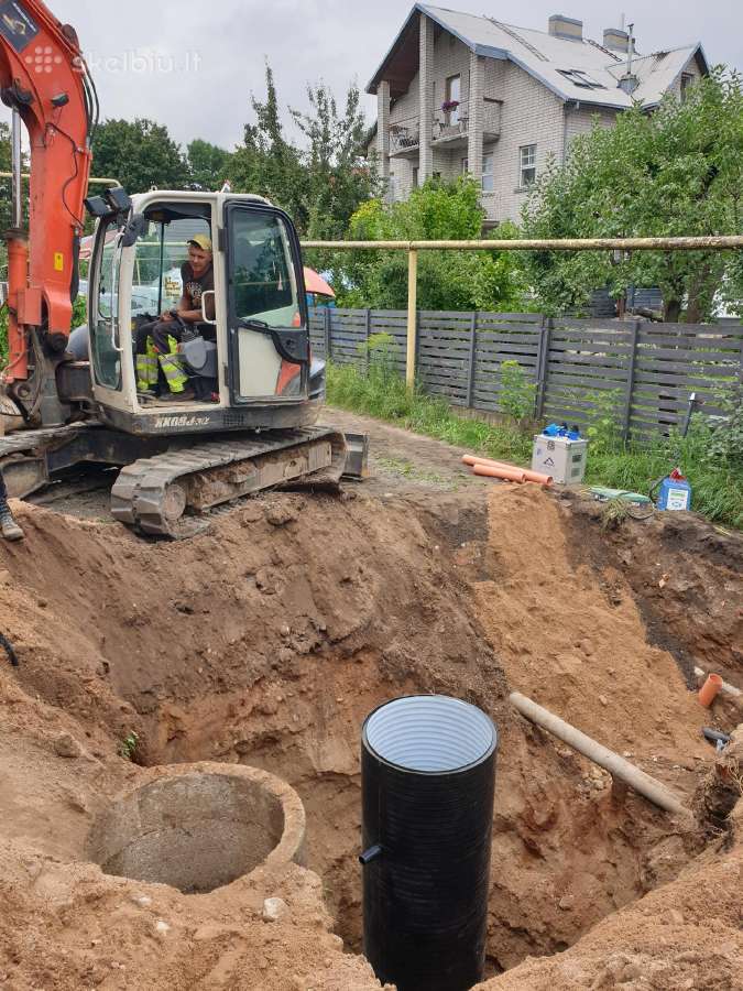 Lauko vandentiekio, buitinių nuotekų įrengimas - nuotraukos Nr. 29