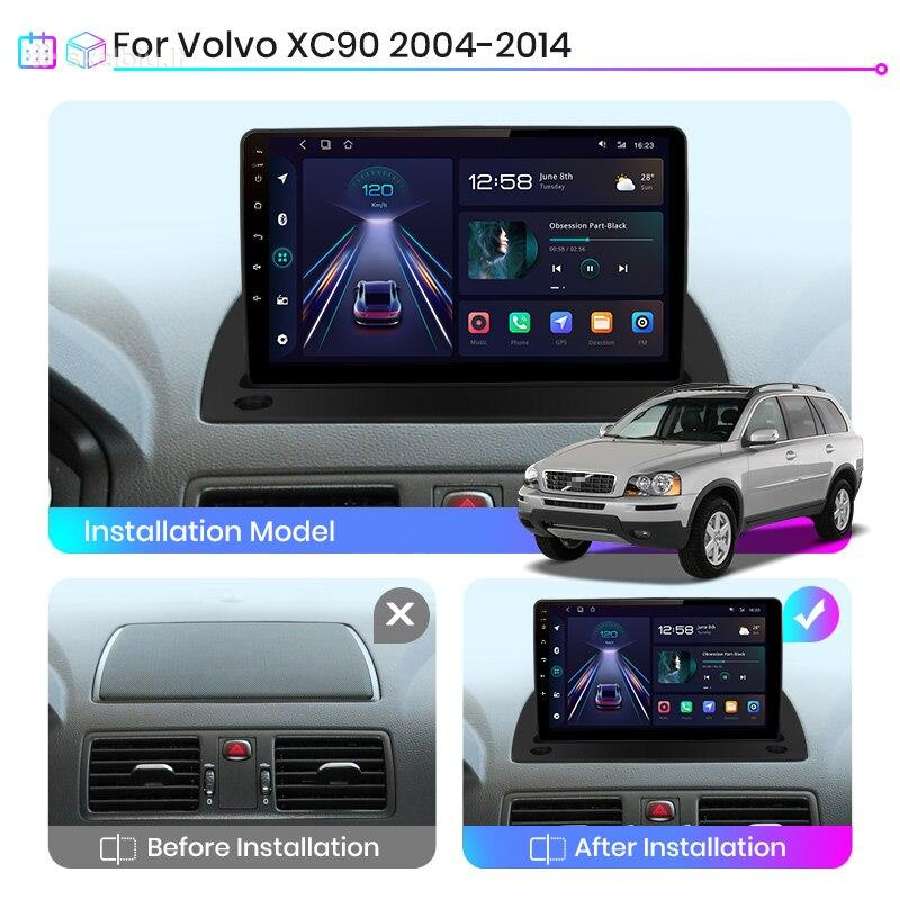 Parduodu Volvo Xc90 2002-2014 android multimediją - nuotraukos Nr. 4