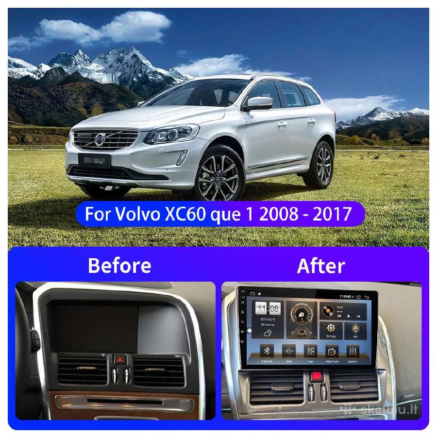 Parduodu Volvo XC60 2008-2017 android multimediją - nuotraukos Nr. 4