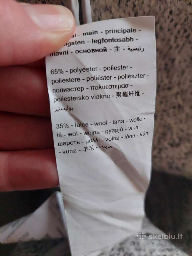 Madingas paltas megztinis S - nuotraukos Nr. 4