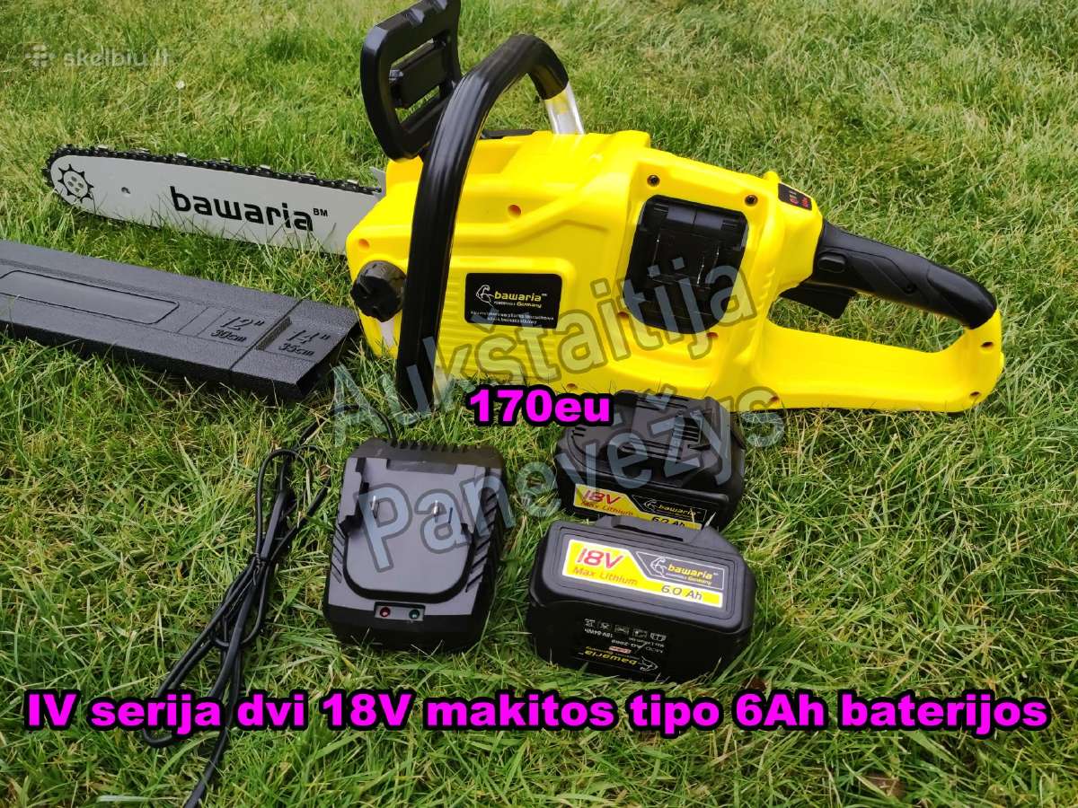 Suktukas sukiklis drėlė Bavarija ličio 18v baterij - nuotraukos Nr. 13