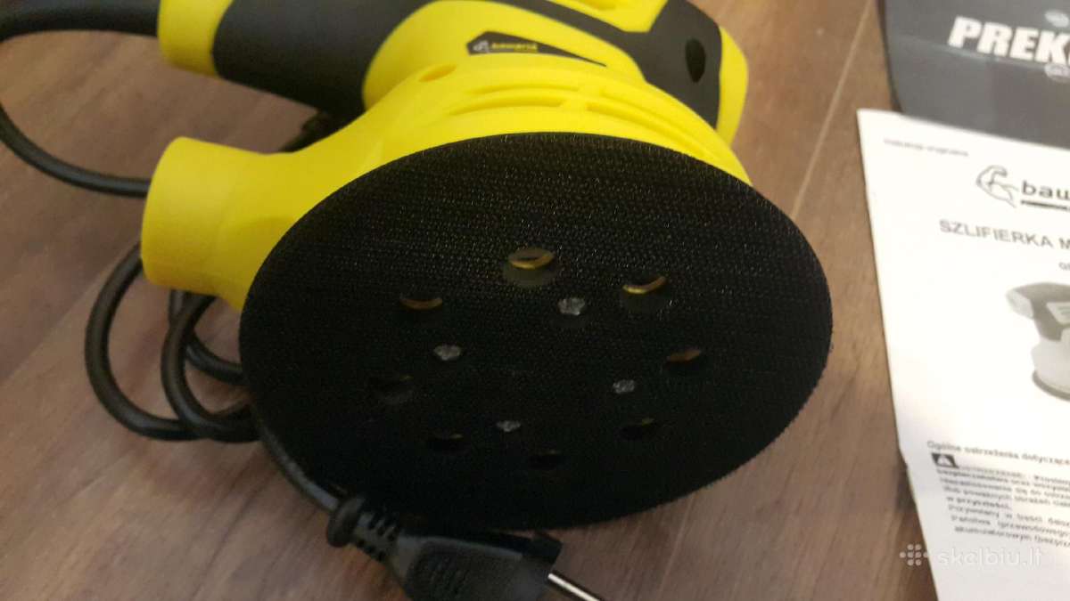 Elektrinis poliruoklis - šlifuoklis apvalus - nuotraukos Nr. 18