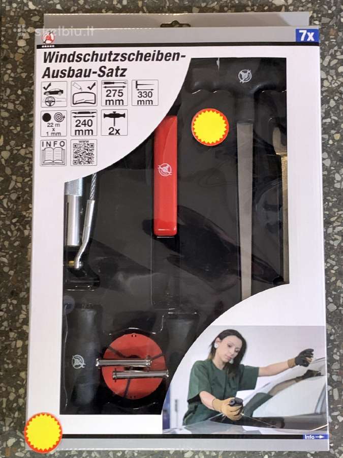 Automobilinis stiklo pjoviklis peiliukai trosas - nuotraukos Nr. 13
