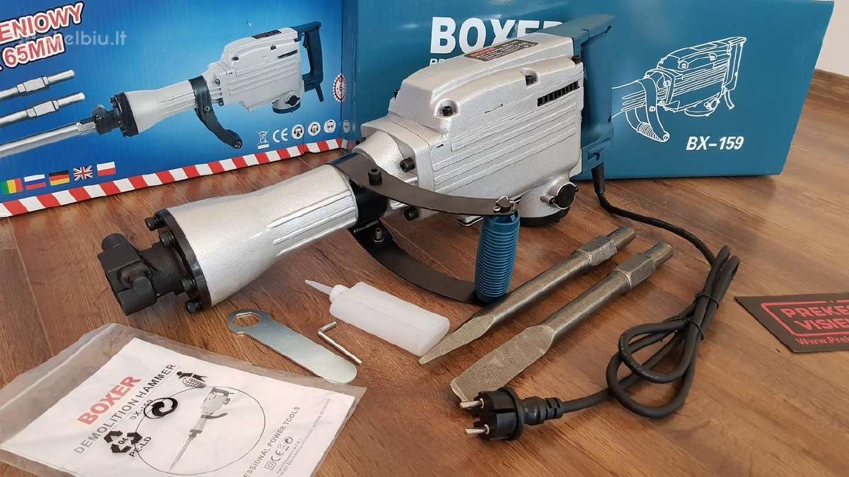 Naujas! Benzininis atskėlimo plaktukas Boxer-ft154 - nuotraukos Nr. 12