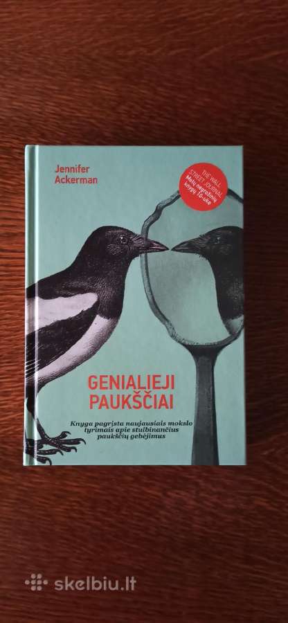 Parduodu knyga "Genialieji Paukščiai"