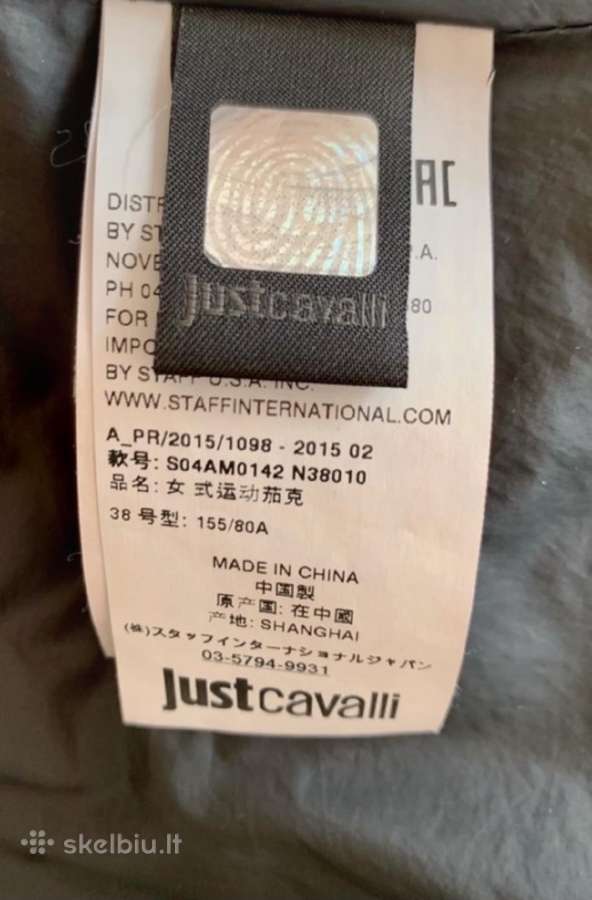 Roberto Cavalli pūkinė striukė - nuotraukos Nr. 7