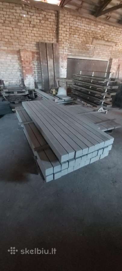 Tvoros stulpas betono šukinė tvora - nuotraukos Nr. 11