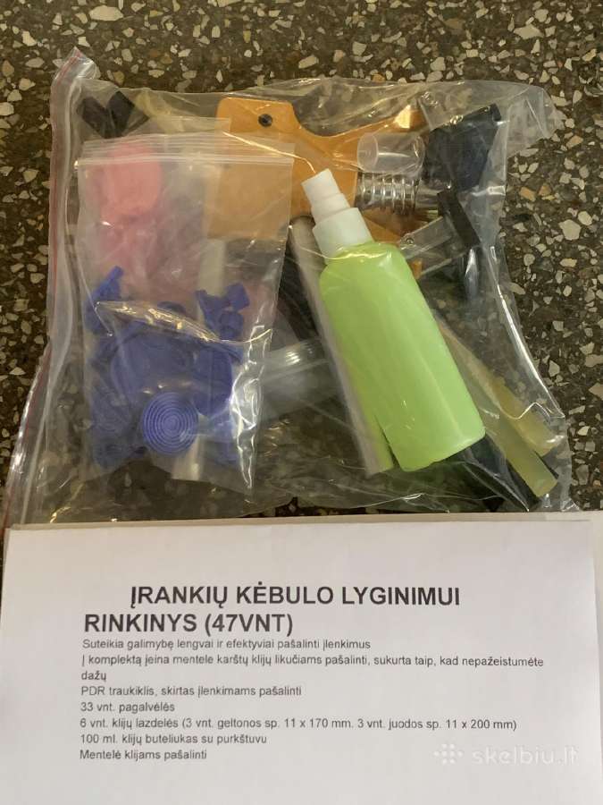 Įrankiai kėbulo remontui įvairus Grandinė gnybtams - nuotraukos Nr. 12