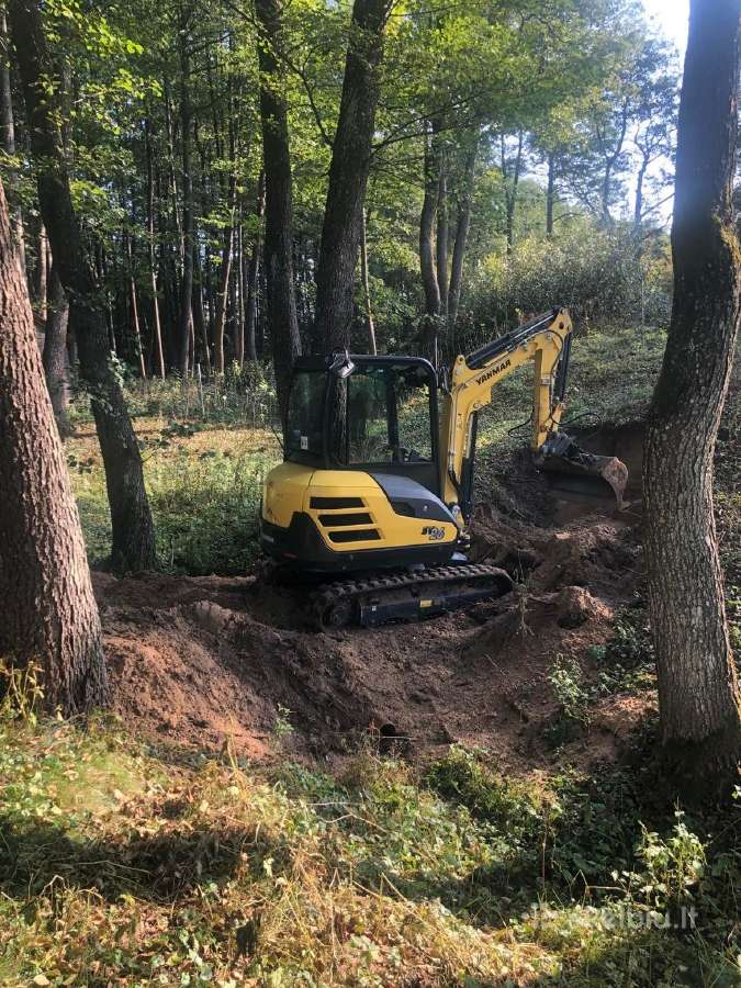 Bobcat,mini ekskavatoriaus,savivarčio Daf nuoma - nuotraukos Nr. 7
