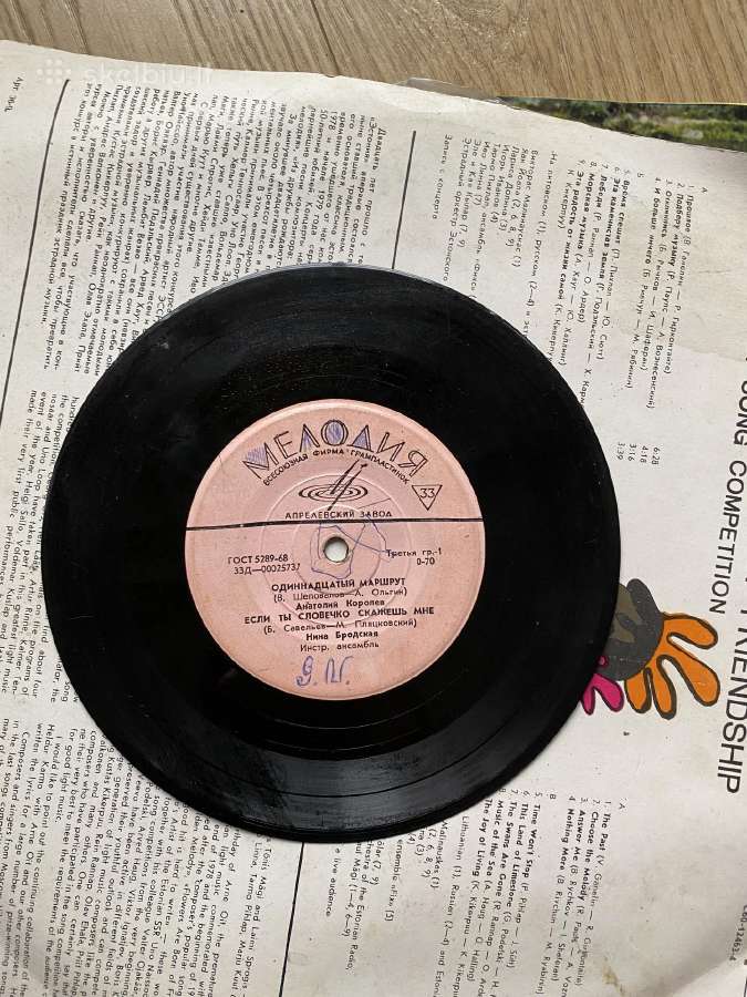 Vinilinės plokštelės - nuotraukos Nr. 13