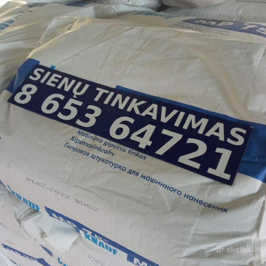 Vidaus Sienų Tinkavimas, tinkuotojai, tinko darbai