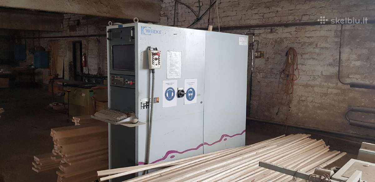Cnc medienos apdirbimo centras Weeke - nuotraukos Nr. 9