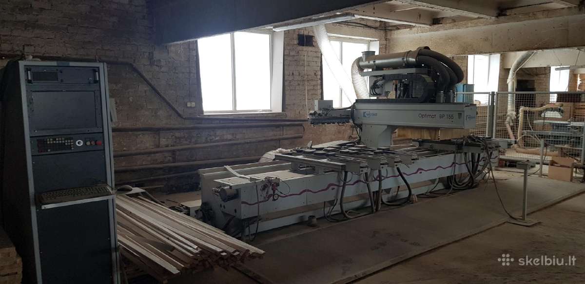 Cnc medienos apdirbimo centras Weeke - nuotraukos Nr. 10