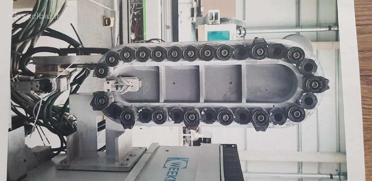 Cnc medienos apdirbimo centras Weeke - nuotraukos Nr. 2