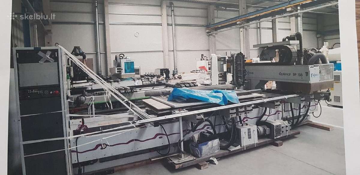 Cnc medienos apdirbimo centras Weeke