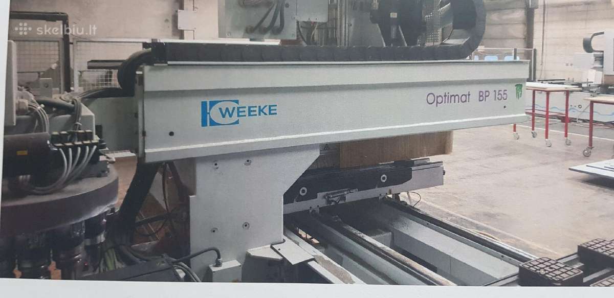 Cnc medienos apdirbimo centras Weeke - nuotraukos Nr. 5