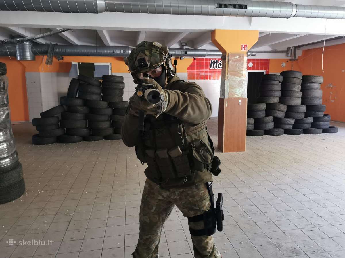 Airsoft dažasvydis gimtadieniai Bernvakariai - nuotraukos Nr. 25
