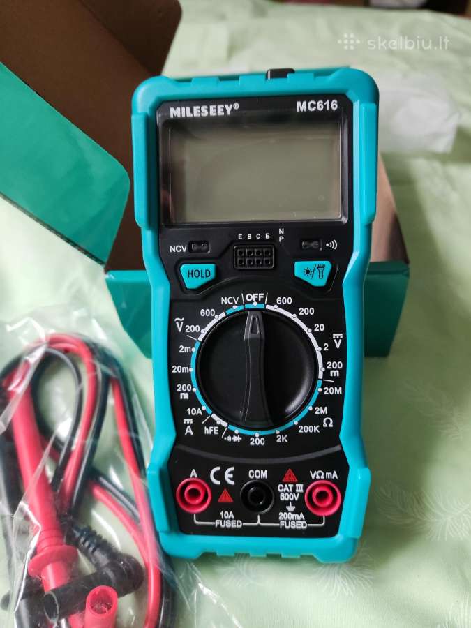 Multimetras richmeters rm102 - nuotraukos Nr. 6
