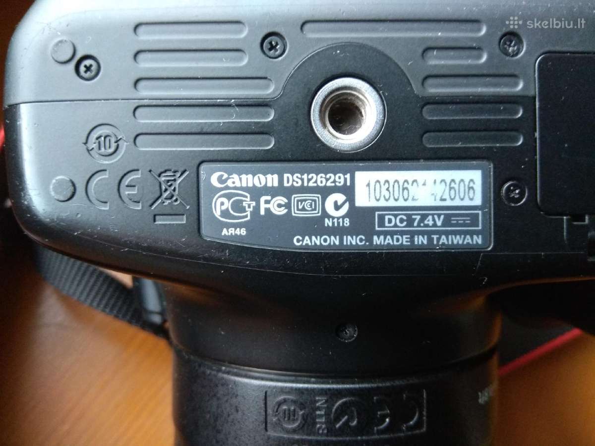Fotoaparatas Canon - nuotraukos Nr. 4