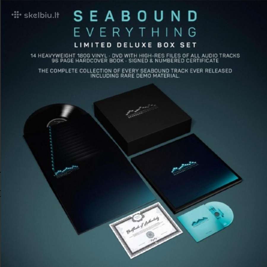 Seabound 14lp 1dvd 96pus. Knyga.
