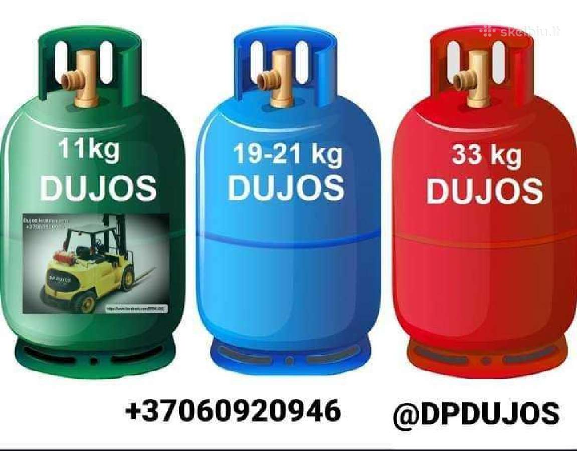 Dujos į namus ir Įmonės ! Dujų balionu keitimas. - nuotraukos Nr. 2