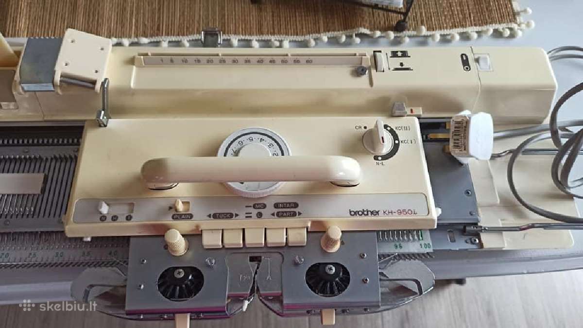 Mezgimo mašina Brother Kh-950i - nuotraukos Nr. 2
