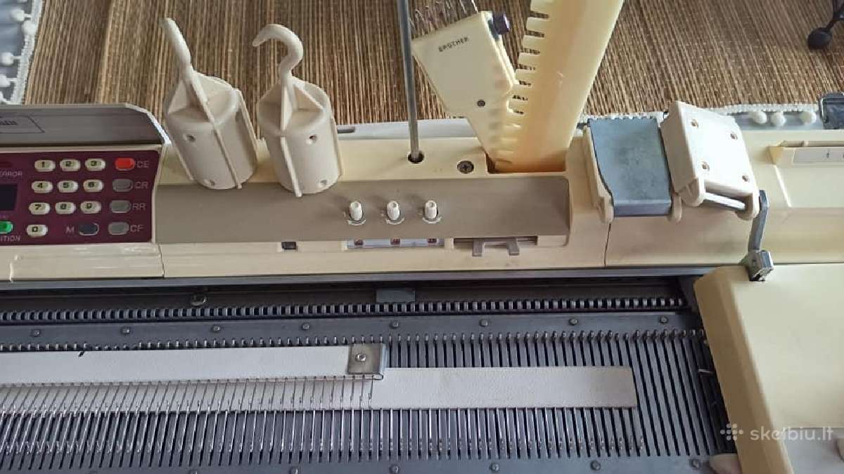 Mezgimo mašina Brother Kh-950i - nuotraukos Nr. 4