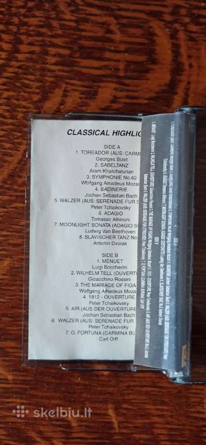 Parduodu audio kasete"classical Highlights - nuotraukos Nr. 3