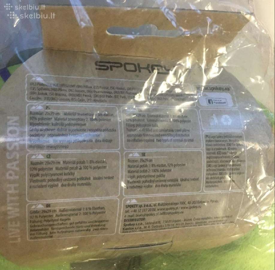 Kelioninė Spokey pagalvė - nuotraukos Nr. 5