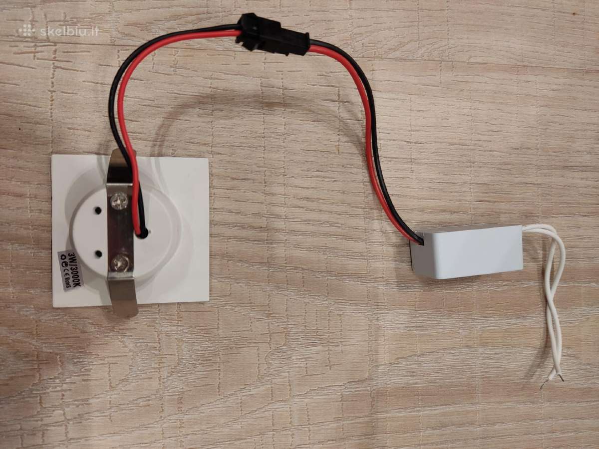 Parduodami sieniniai 3w LED šviestuvėliai - nuotraukos Nr. 2