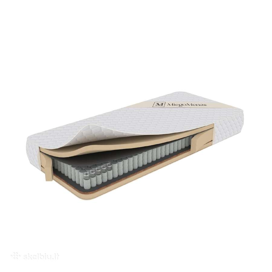 Multipocket čiužinys Naktis multihr+kokos 80x200 - nuotraukos Nr. 2