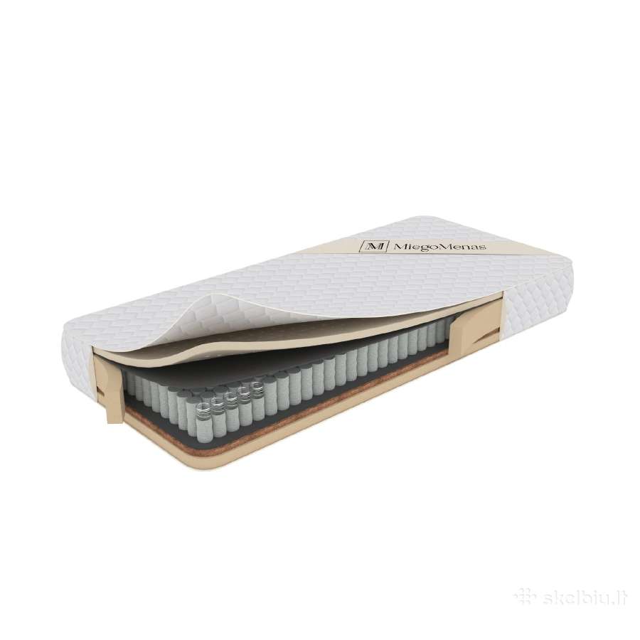 Multipocket čiužinys Naktis lateks+2kokos 200x200 - nuotraukos Nr. 2