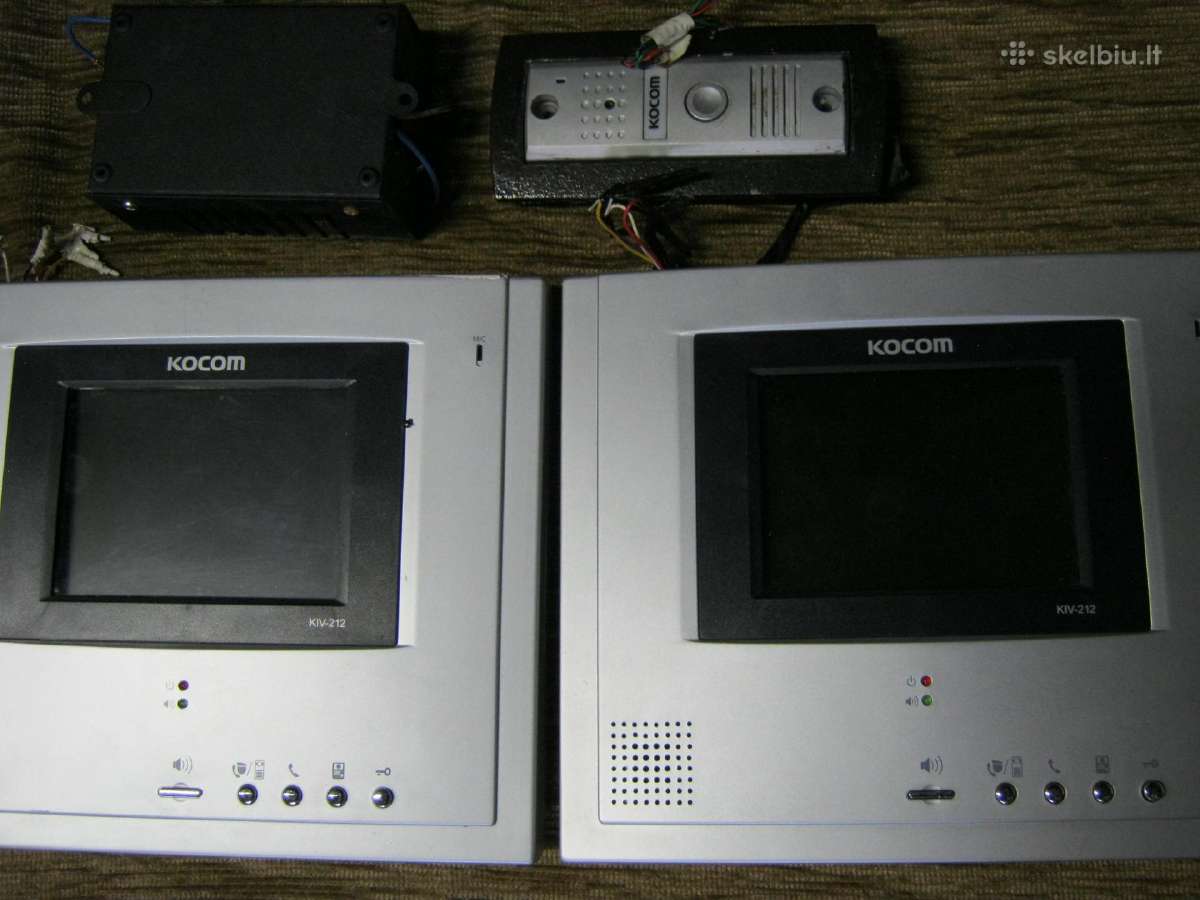 Vaizdo telefonspynė Kocom Kiv-212 su kamera - nuotraukos Nr. 6