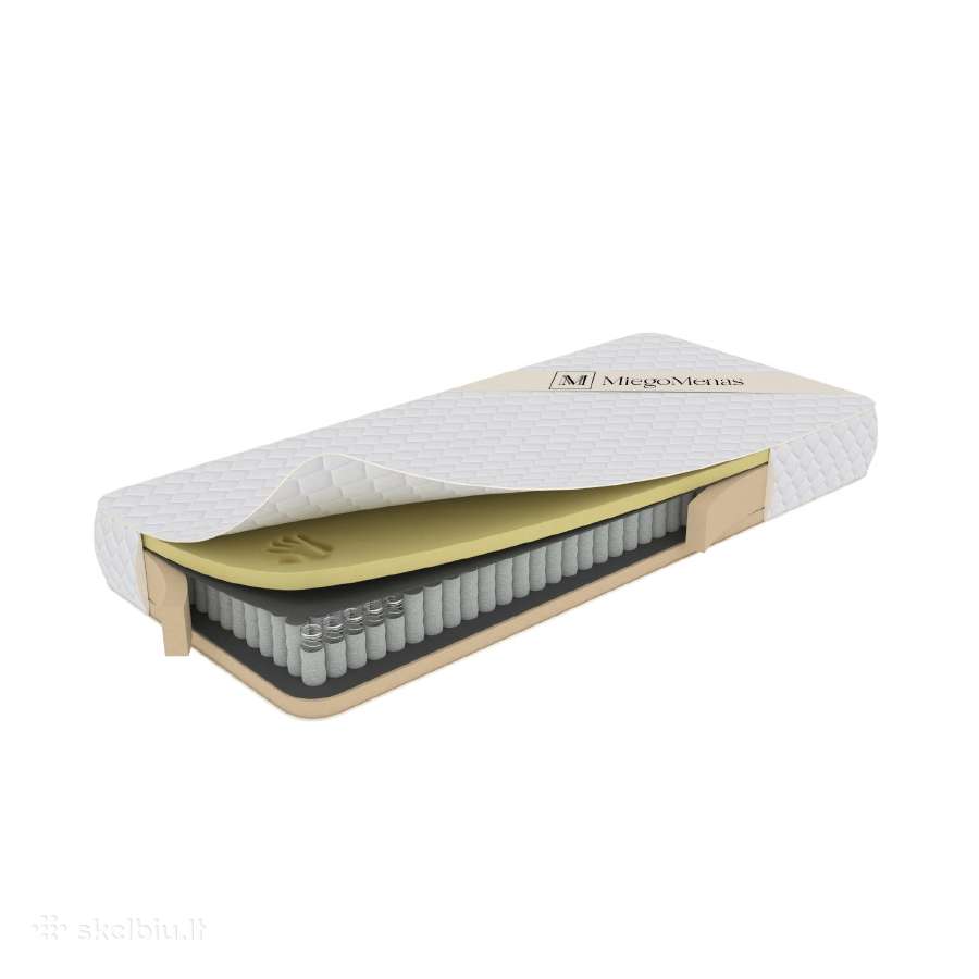 Multipocket čiužinys Naktis multihr+visco 140x200 - nuotraukos Nr. 3