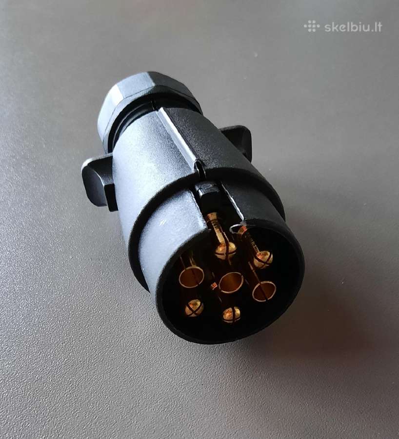 Priekabos rozetės,adapteriai,kištukai-7/13pin