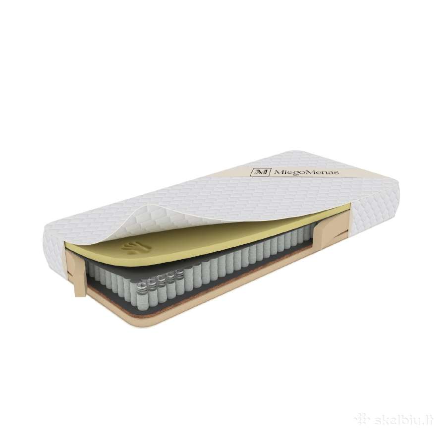 Multipocket čiužinys Naktis visco+kokos 140x200 - nuotraukos Nr. 2