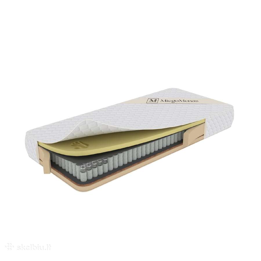 Multipocket čiužinys Naktis visco+kokos 180x200 - nuotraukos Nr. 2