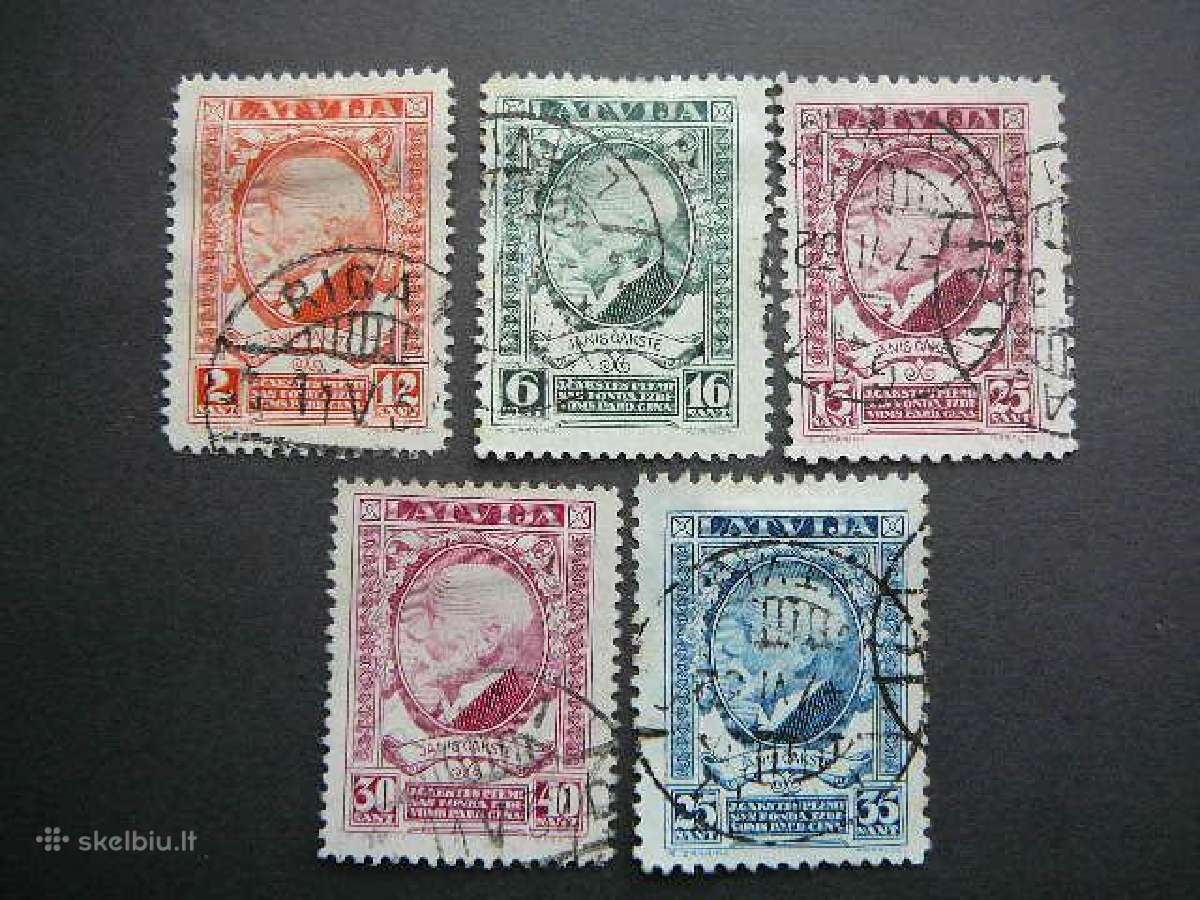 Latvija 1928 Prezidentas antsp. ltt124a