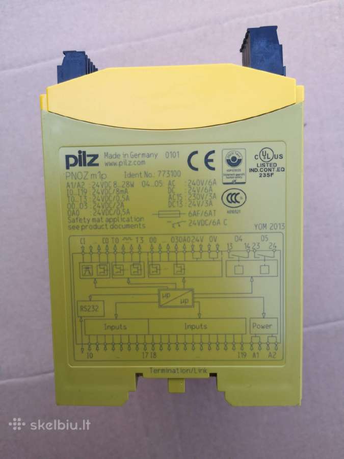 Pilz Pnoz mi1p Pilz Pnoz mc3p Pilz Pnoz m1pnaudota - nuotraukos Nr. 6