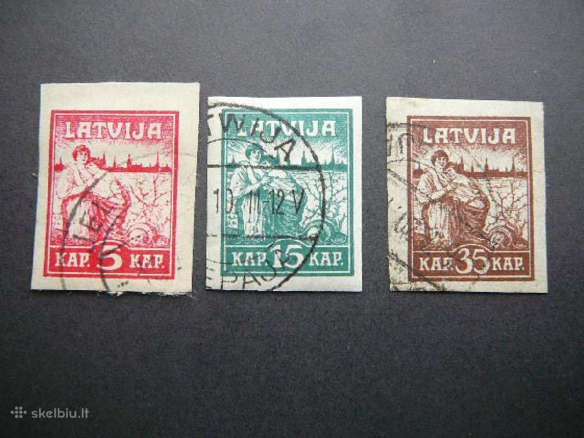Latvija 1919 Ryga antsp. ltt25a