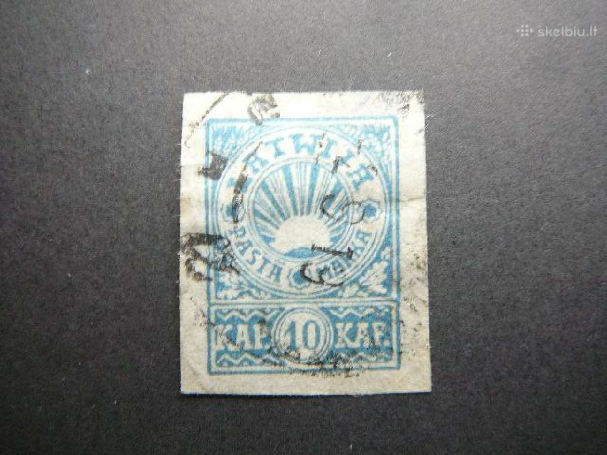 Latvija 1919 Standartai antsp. llt24a