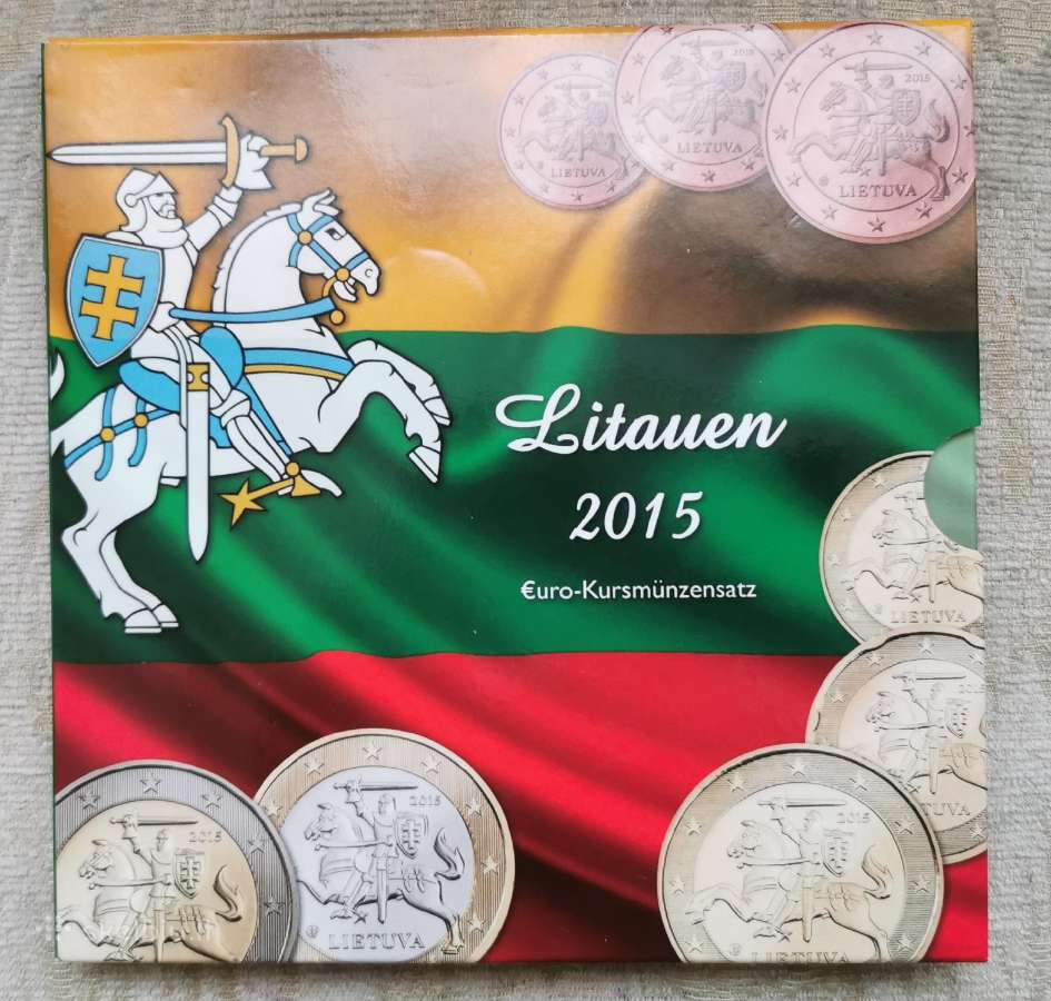 2015 m. lietuviškų eurų rinkinys Bu